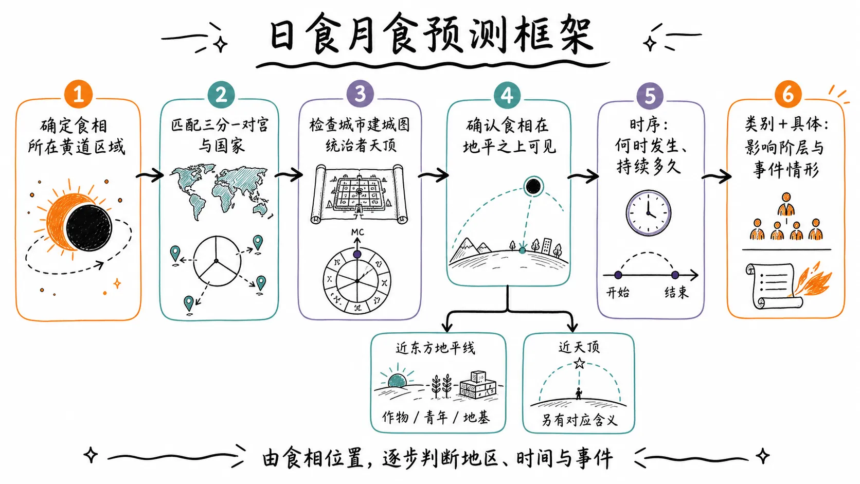 日食月食预测流程