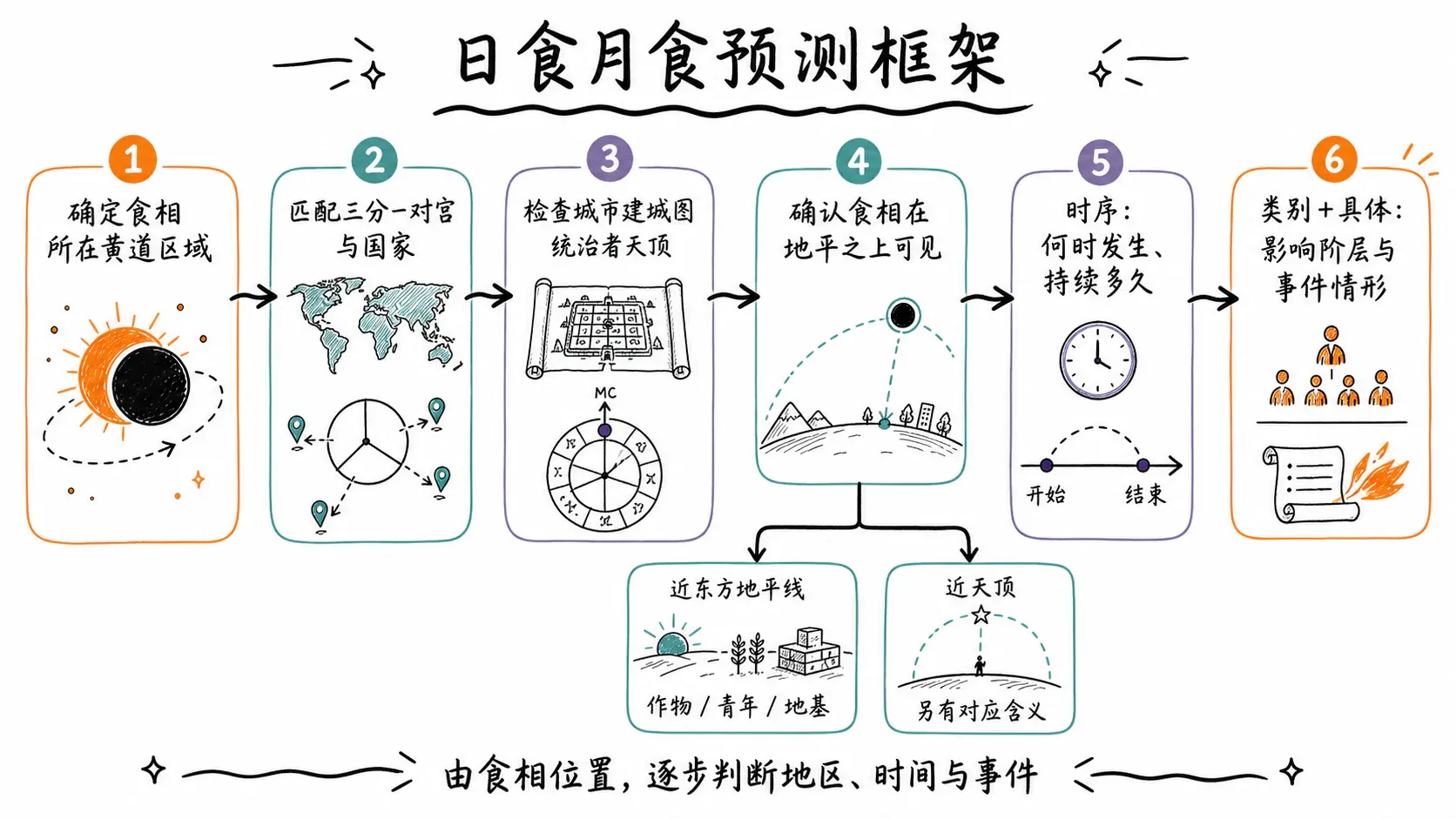 日食月食预测流程