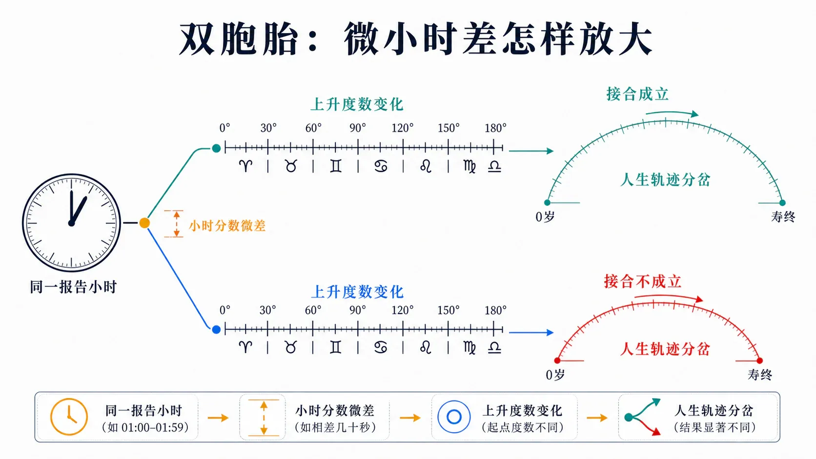 双胞胎:微小时差怎样放大