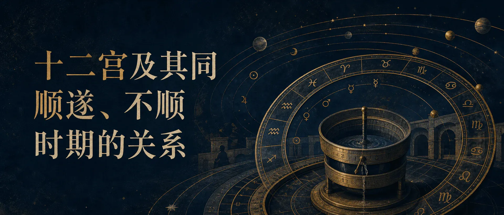 瓦伦斯占星选集卷九·第二节:十二宫及其同顺遂、不顺时期的关系封面