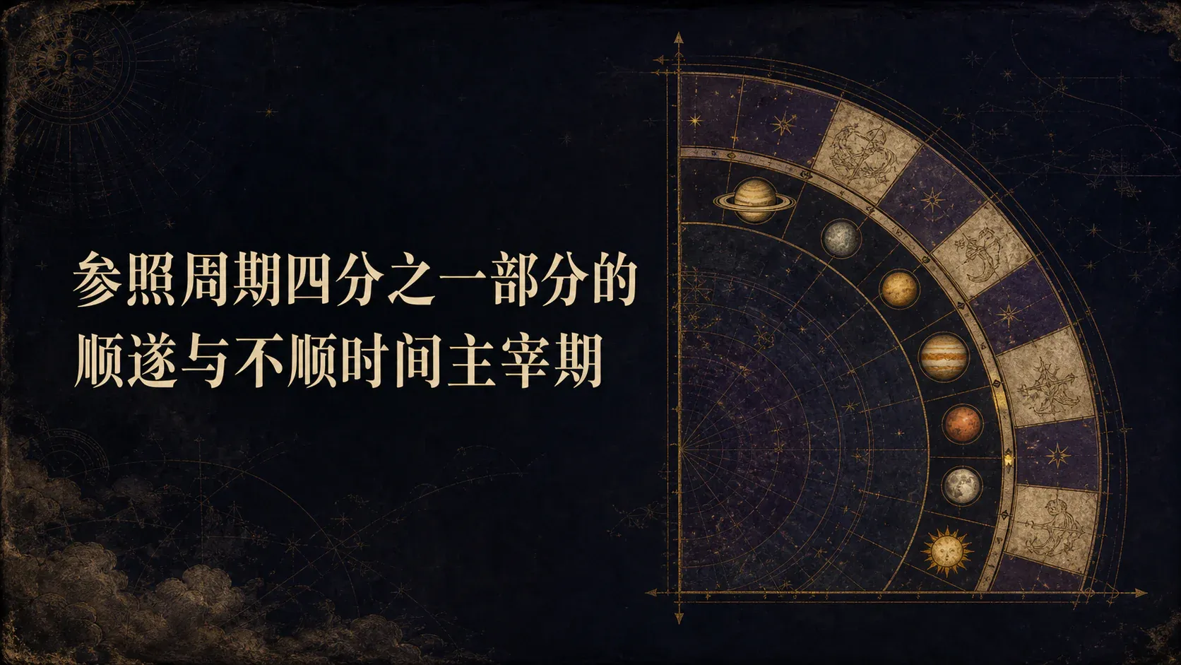 瓦伦斯占星选集·卷四第三十节参照周期四分之一部分的顺遂与不顺时间主宰期封面
