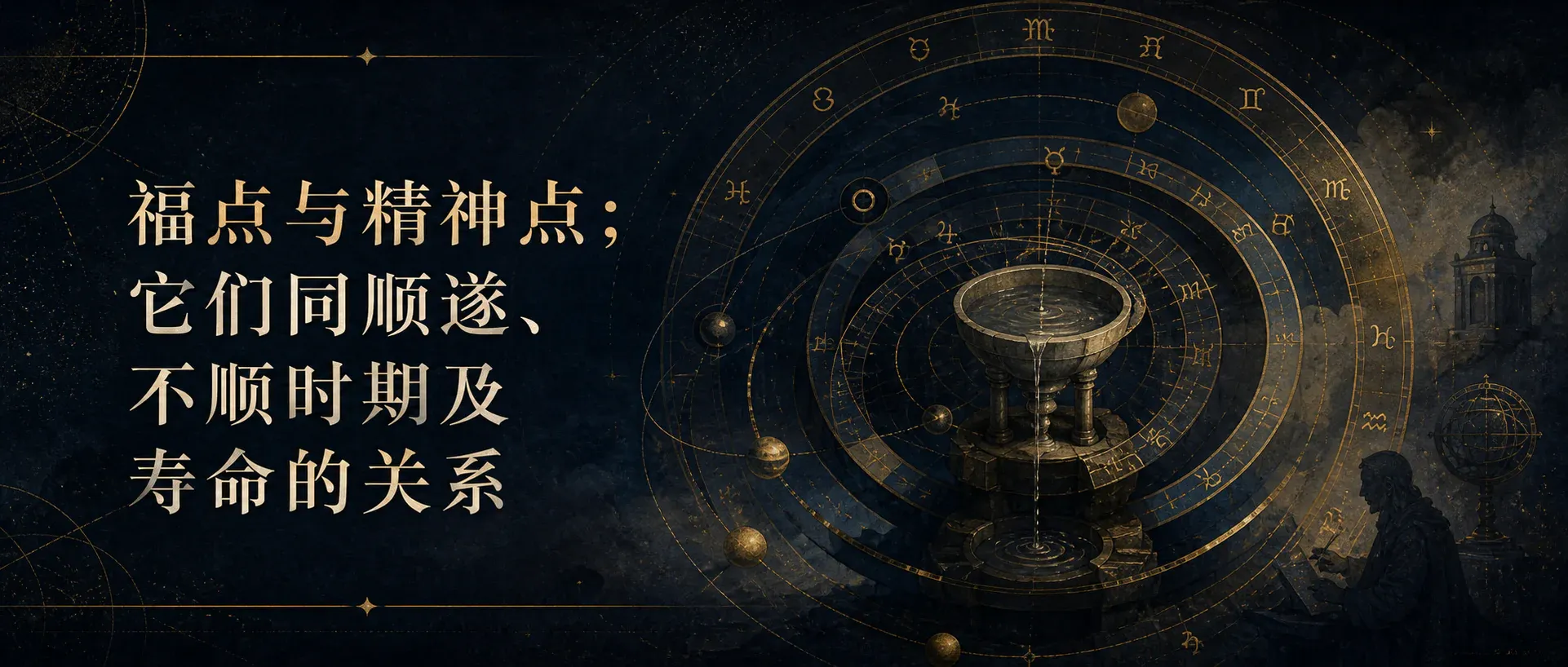 瓦伦斯占星选集卷九·第一节:福点与精神点;它们同顺遂、不顺时期及寿命的关系封面