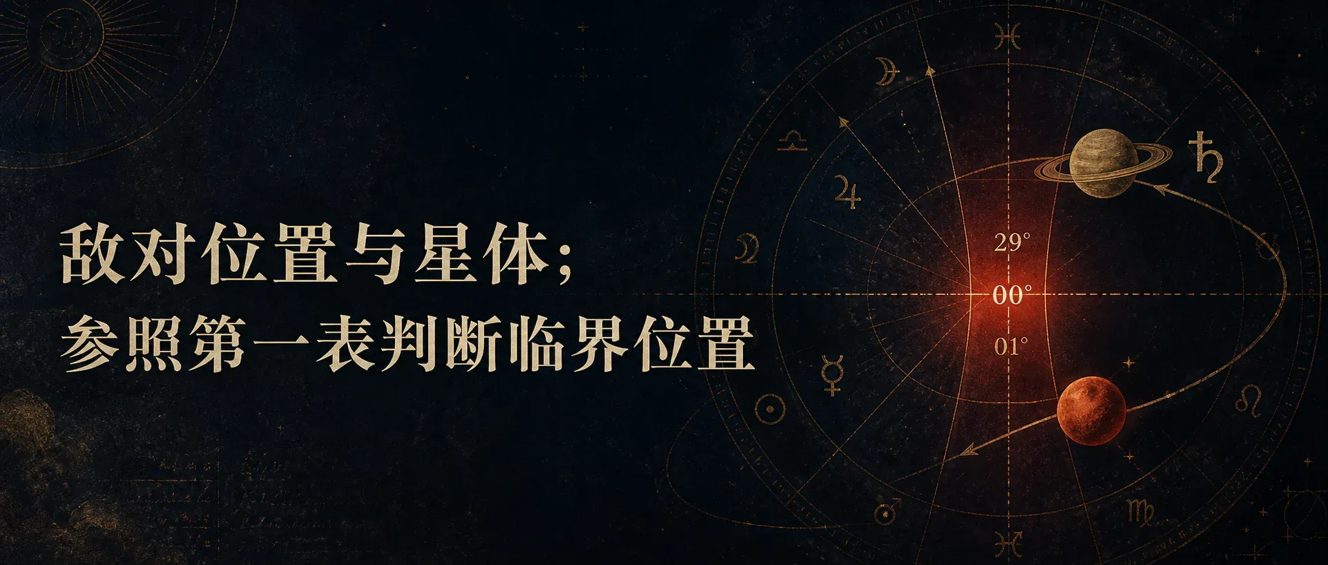 瓦伦斯占星选集卷八·第九节:敌对位置与星体;参照第一表判断临界位置封面