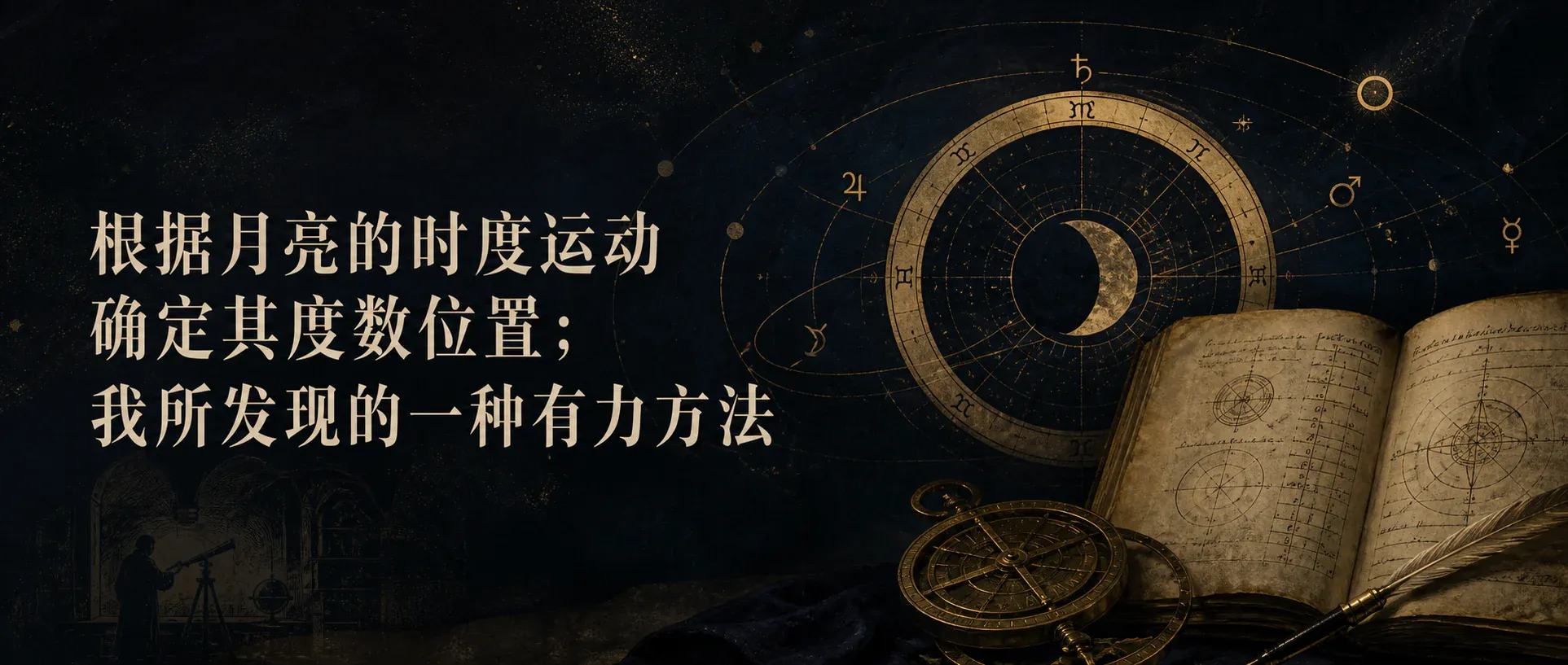 瓦伦斯占星选集卷九·第十九节:根据月亮的时度运动确定其度数位置;我所发现的一种有力方法封面