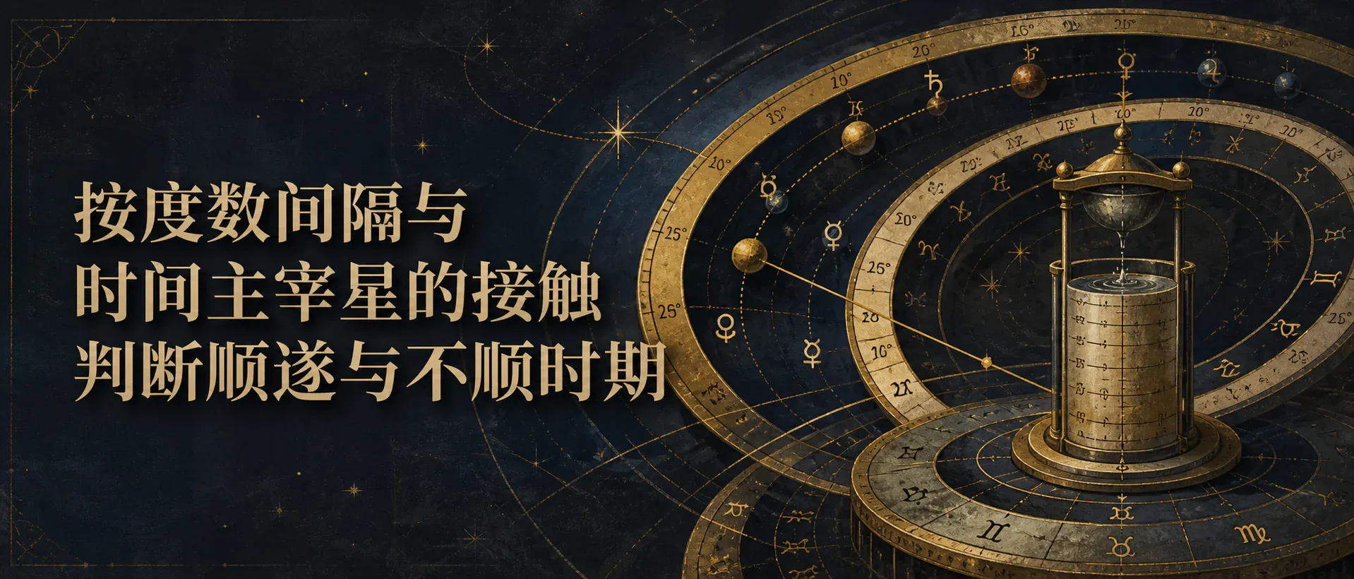 瓦伦斯占星选集卷六·第一节:按度数间隔与时间主宰星的接触判断顺遂与不顺时期封面