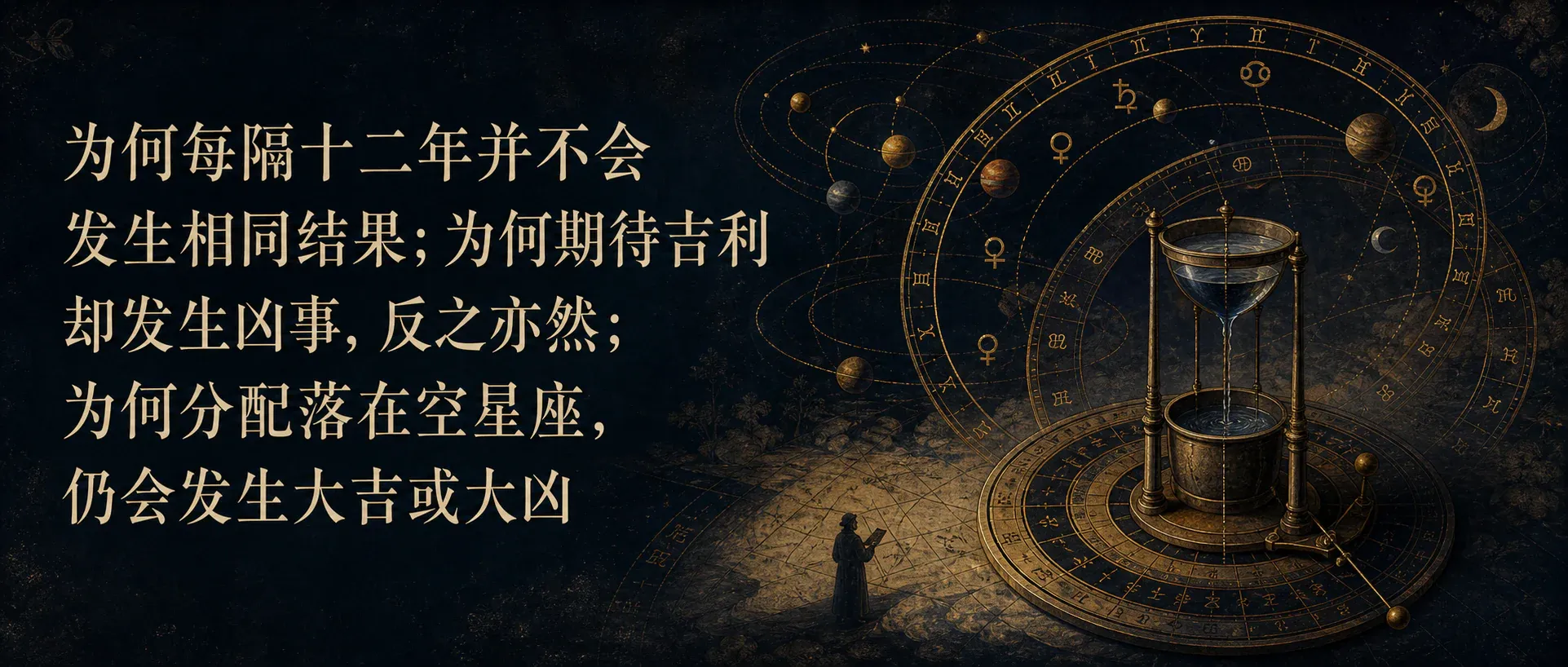 瓦伦斯占星选集卷五·第九节:为何每隔十二年并不会发生相同结果;为何期待吉利却发生凶事,反之亦然;为何分配落在空星座,仍会发生大吉或大凶封面