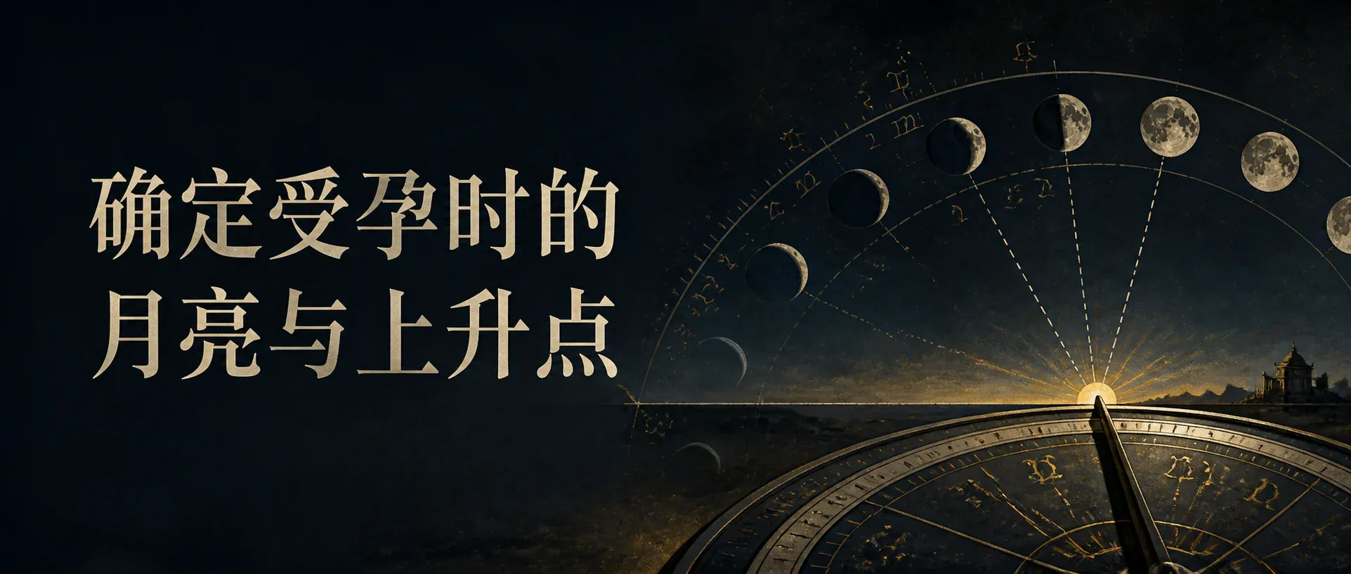 瓦伦斯占星选集卷六·第九节:确定受孕时的月亮与上升点封面