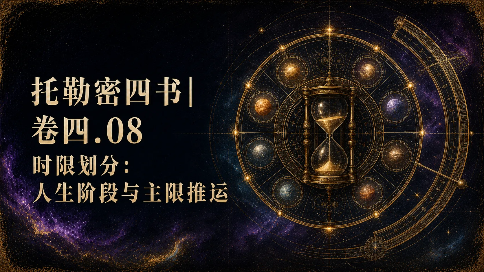 托勒密四书卷四:时限划分