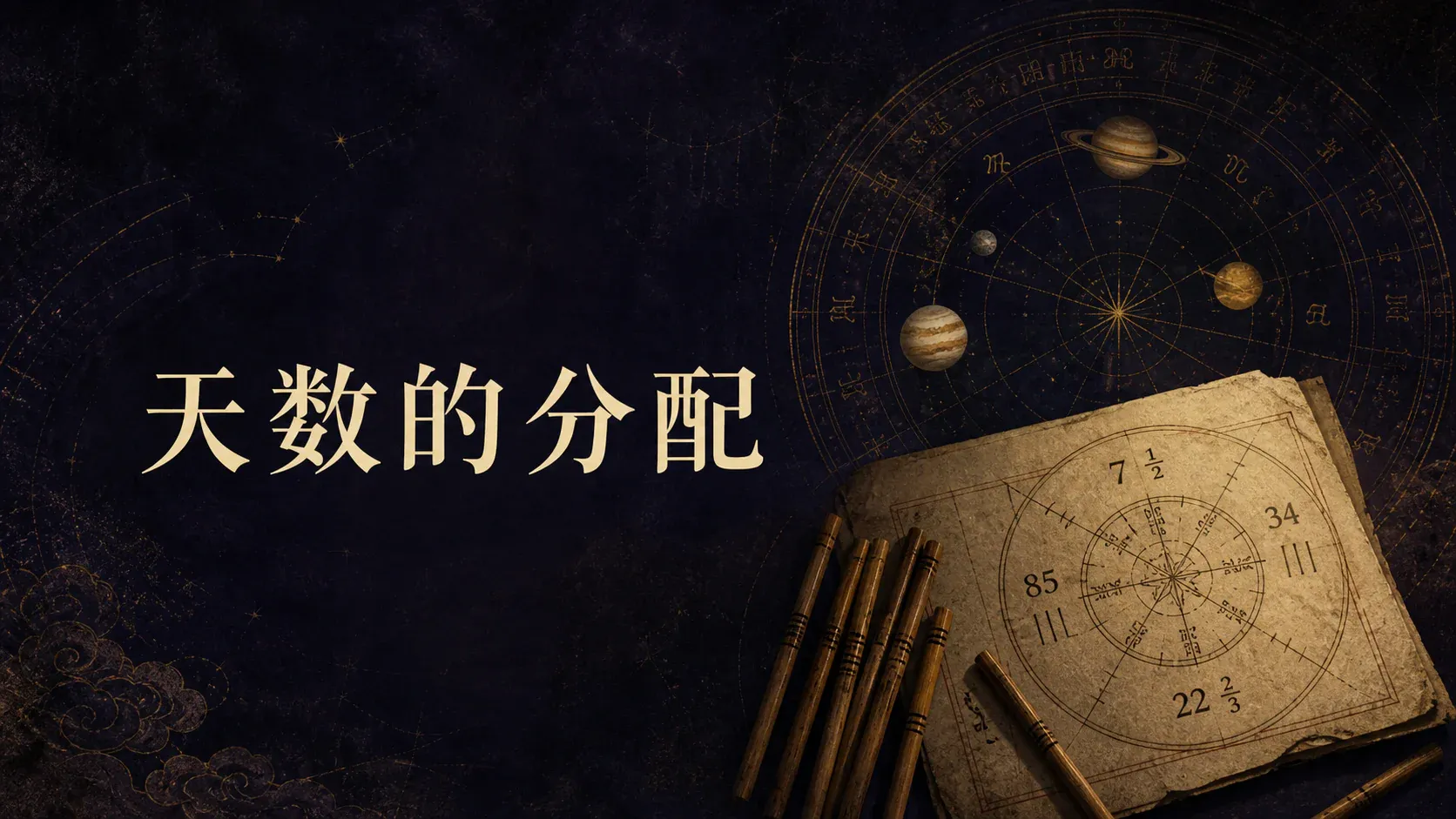 瓦伦斯占星选集·卷四第三节天数的分配封面