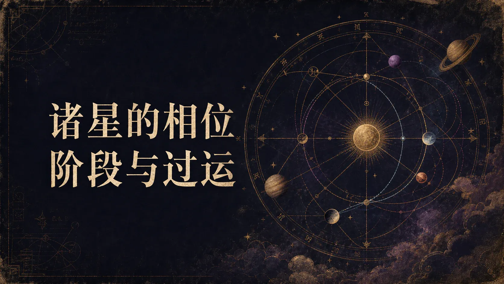 瓦伦斯占星选集·卷四第十四节诸星的相位阶段与过运封面