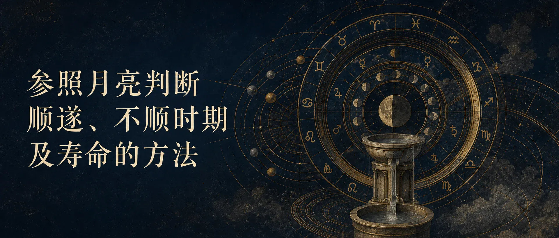 瓦伦斯占星选集卷九·第三节:参照月亮判断顺遂、不顺时期及寿命的方法封面