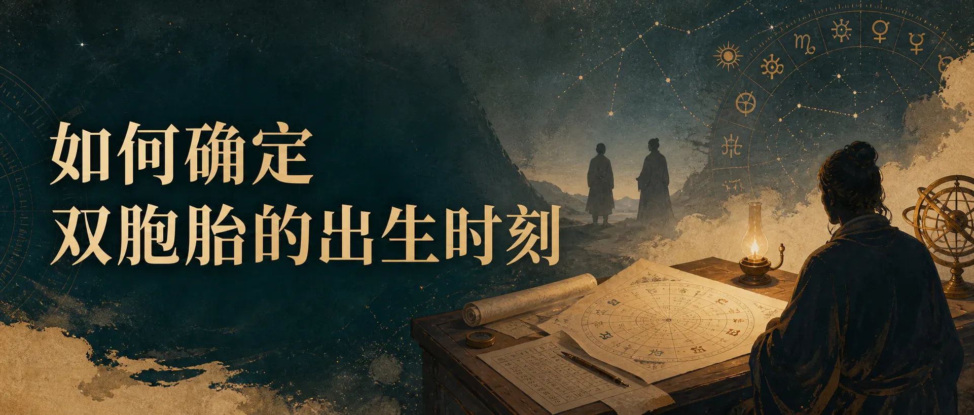 瓦伦斯占星选集卷八·第四节:如何确定双胞胎的出生时刻封面