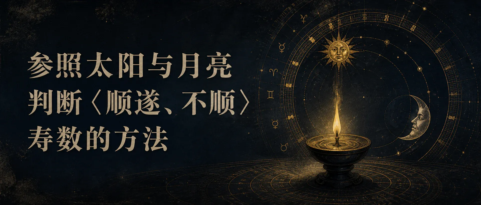 瓦伦斯占星选集卷九·第十三节：参照太阳与月亮判断〈顺遂、不顺〉寿数的方法封面