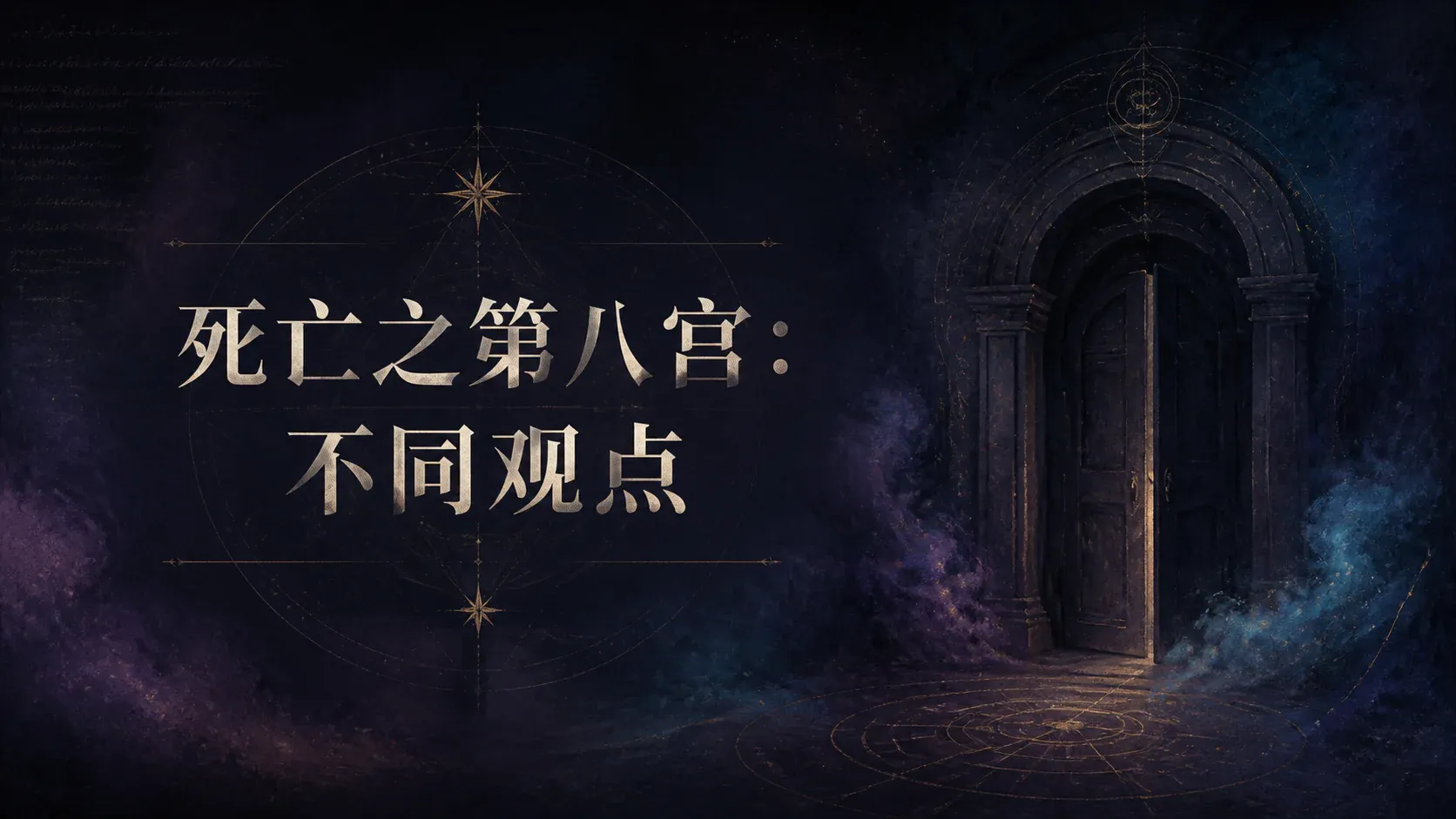 死亡之第八宫:不同观点 封面
